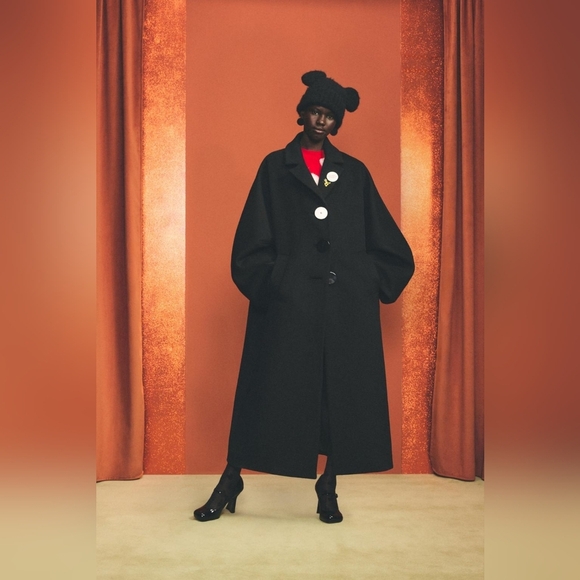 Zara Jackets & Blazers - Zara Oversized Wool Maxi Coat Size L